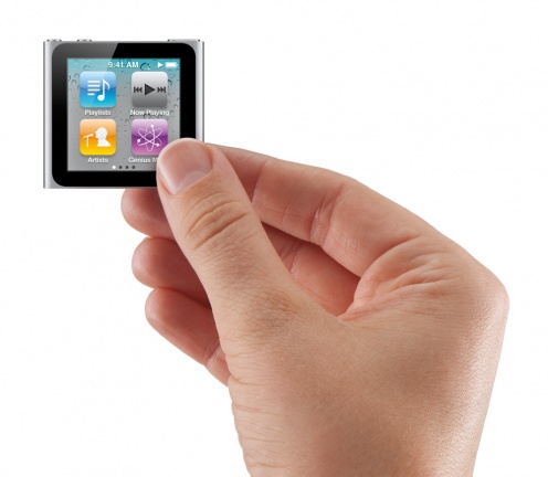 Nowy iPod nano - bez przycisków, ale z ekranem Multi-Touch