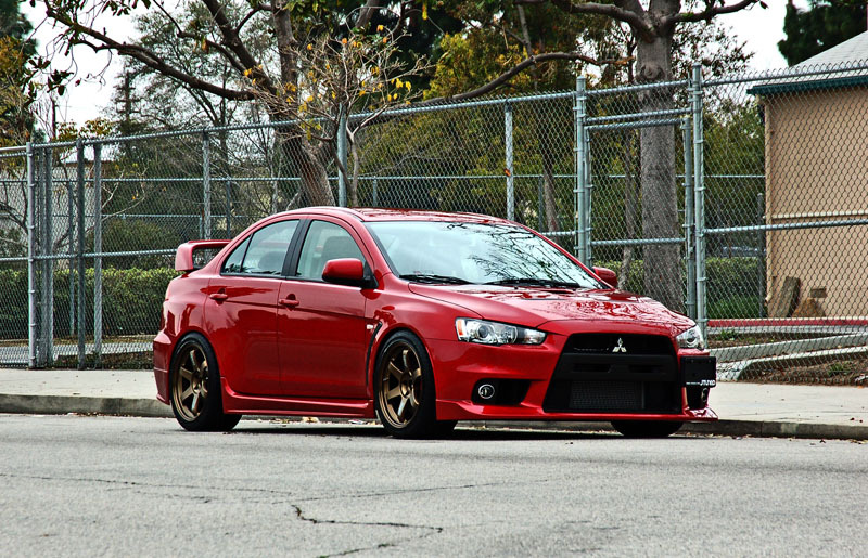 Mitsubishi Lancer EVO X fot driftblogfr